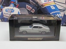 MINICHAMPS - 1969 FORD CAPRI MKI - SILVER PAINTWORK - 1/43 SCALE MODEL CAR