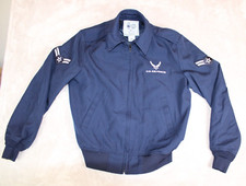 Giacca Bomber US Air Force Full Zip Collezione Ali Uomo Tg 42R NO LINER