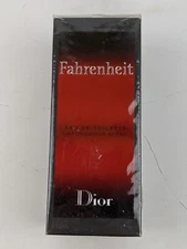 Vintage Christian Dior Fahrenheit Eau De Toilette 3.4oz 100ml New Sealed