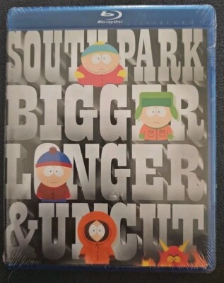 South Park: Bigger, Longer & Uncut (Blu-ray, 1999) Brand NEW - Trey Parker