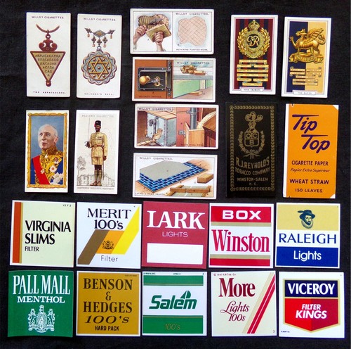 WORLDWIDE LOT: Matchbook Covers, Matchbox Labels, Cigar Bands, Tobacco Cards MIX - Picture 5 of 7
