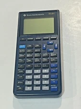 Texas Instruments TI-81 Graphing Calculator Blue With Cover