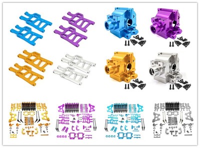 1:10 CNC Upgrade Full Set For HSP 94108 94111 RC Truck Off-Road Gearbox