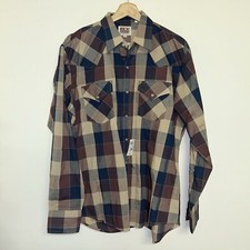 Vintage 1990  s ELY Cattlemen Pearl Snap Western Shirt, Deadstock NWT, Size Large