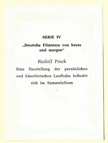 50er Jahre Colmorgen & Hoepner Deutsche Filmstars Sammler Album Karten, Sie wählen - Bild 189 von 207