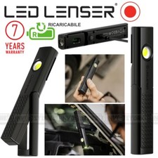 Torcia da Lavoro Magnetica LED LENSER W4R Torch 220 Lumen RICARICABILE Tascabile