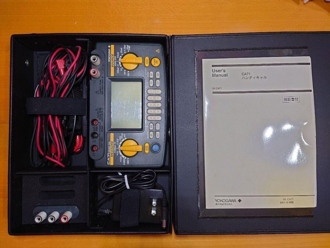 YOKOGAWA CA71 Handy Calibrator Used JP | eBay YOKOGAWA CA71 Handy Calibrator Used JP | eBay