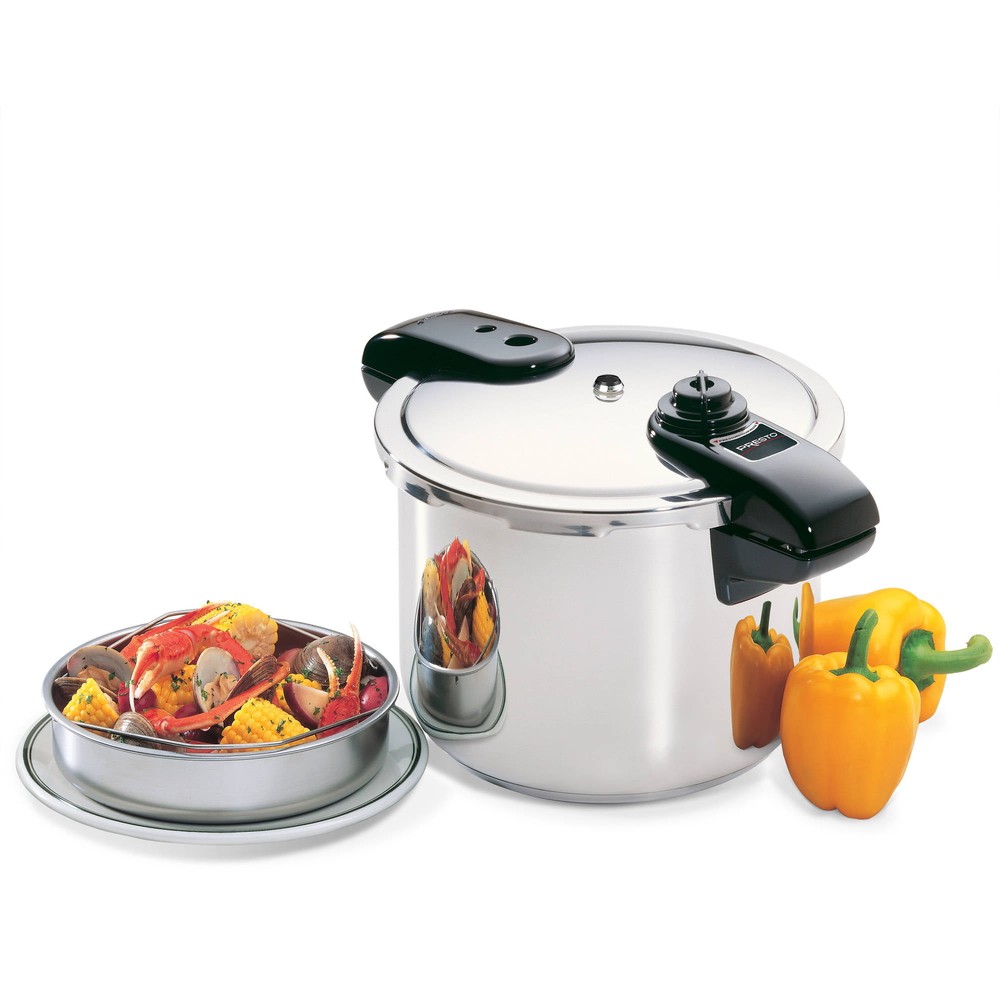 Presto 8 Qt. Stainless Steel Pressure Cooker-01370PRESTO