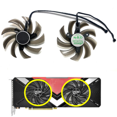 Ersatz 85MM Grafikkarte Kühlung Lüfter für PALiT TX2070 2080 GAMING PRO/DUAL