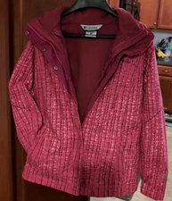 COLUMBIA Women's Omni-Tech BUGABOO Full Zipper Jacket (Size Large Pre-Owned)