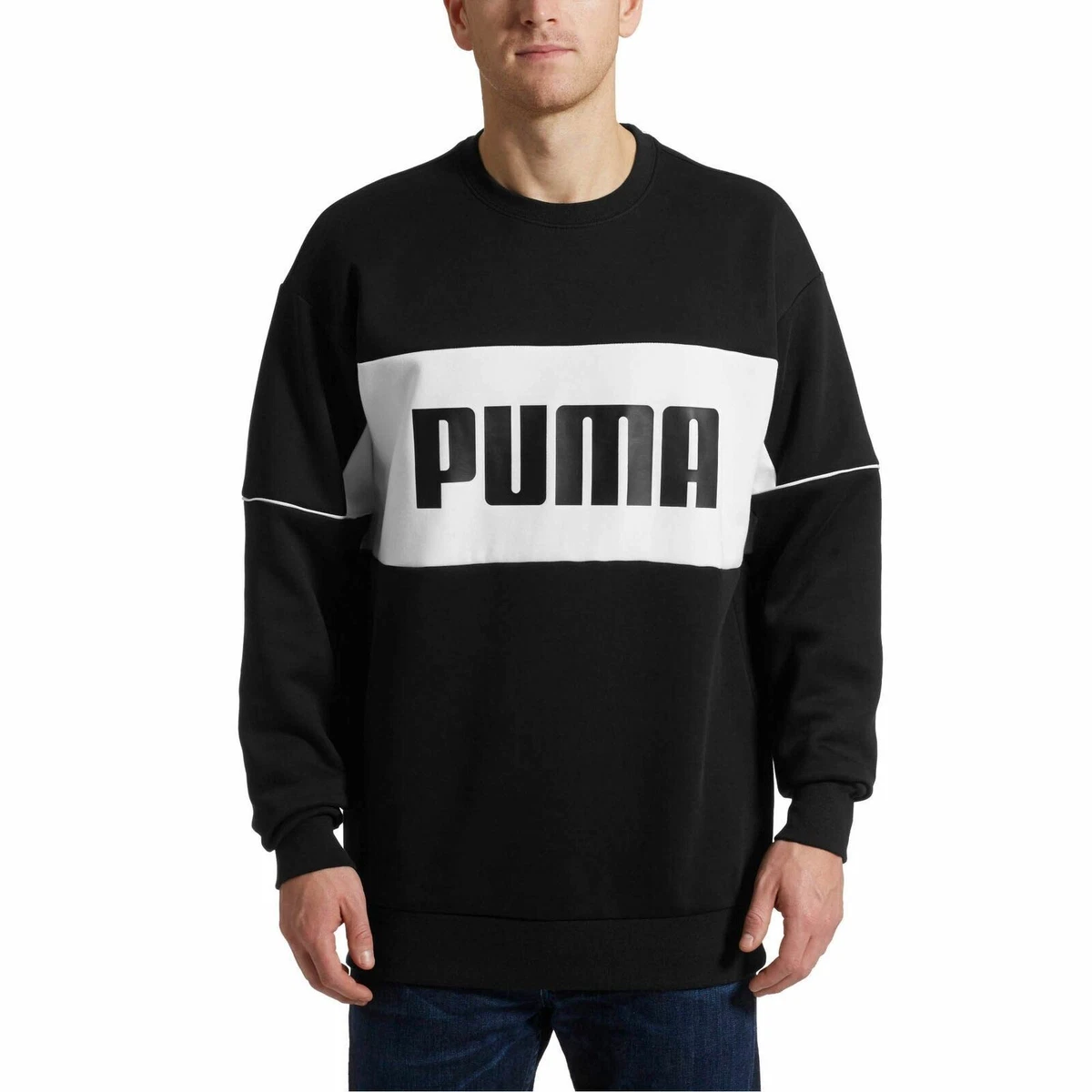 576836 01 Mens Puma Retro Crew