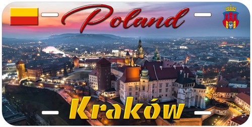 Targa auto novità alluminio Cracovia Polonia - Foto 7 di 7