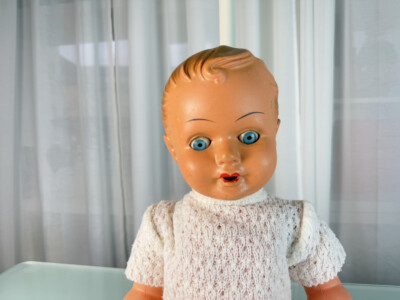 Poupée D'artiste Collectionneur En Celluloïd Vintage - 48 Cm - Voir Photos