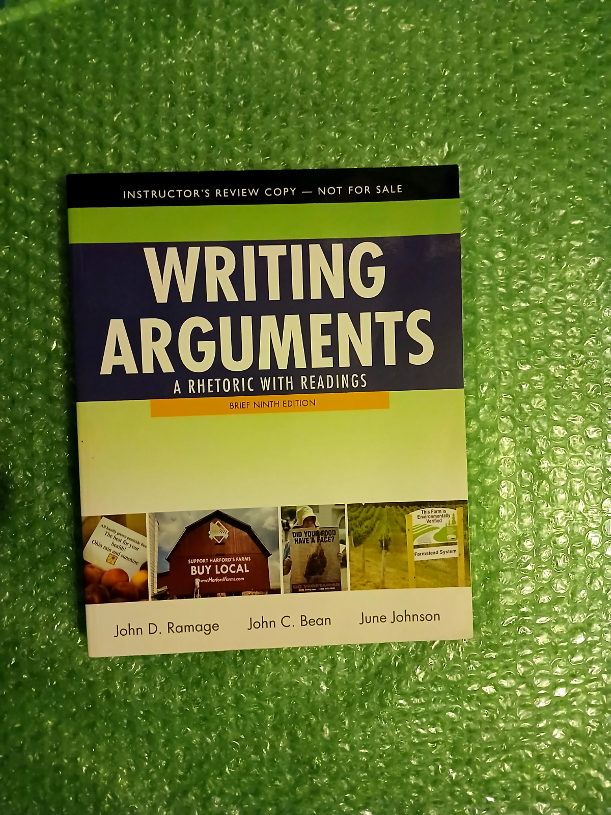 Argument Book Rhetoric Writing Arguments : A Rhetoric with Readings, Brief Edition by John C ...