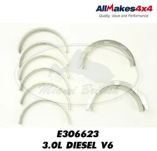 LAND ROVER MAIN BEARING STD SET LR4  RANGE SPORT 3.0L V6 DIESEL E306623 ALLMAKES