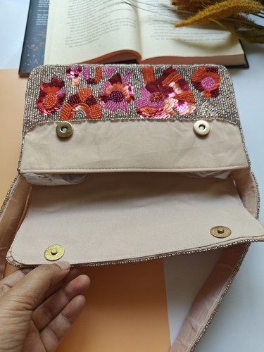 Dupe Handmade Beaded Shoulder Bag Viral Bag - Picture 4 of 7