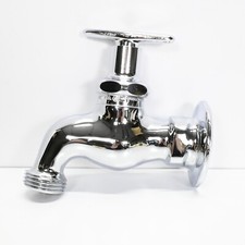 Single Handle Wall Mounted Faucet - Chrome Plated Brass 13-LESSHDLCP