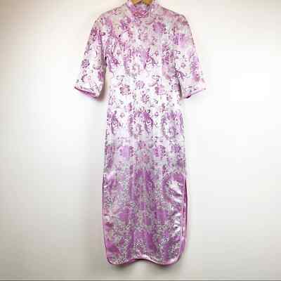 Custom Made Lavender Qipao