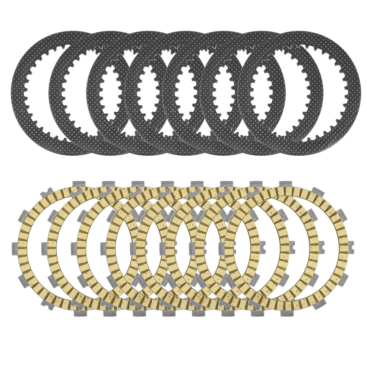 Clutch Friction and Steel Plates kit for Yamaha YZ250FX / WR250F