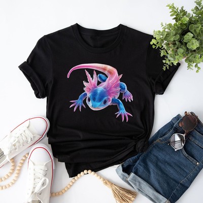 Axolotl Kawaii Cute Graphic T-Shirt