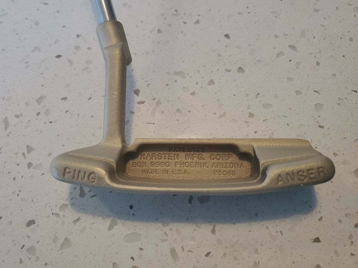 Vintage Ping Karsten Anser, Patented box 9990, 85068 M#6,RH Vintage Ping Karsten Anser, Patented box 9990, 85068 M#6,RH