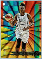 ANGEL McCOUGHTRY 2019 Panini Donruss WNBA Gold Laser All-Stars Insert #/10🏀HOF