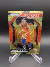 2024 Panini Prizm Monopoly WNBA Gold Millionaire Shimmer /500 Alyssa Thomas