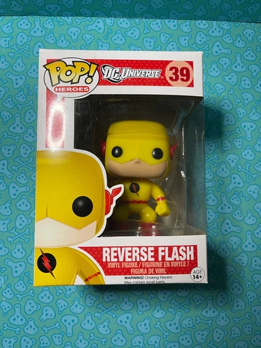 Funko Pop REVERSE FLASH - Original DC Universe Super Villan - US Seller