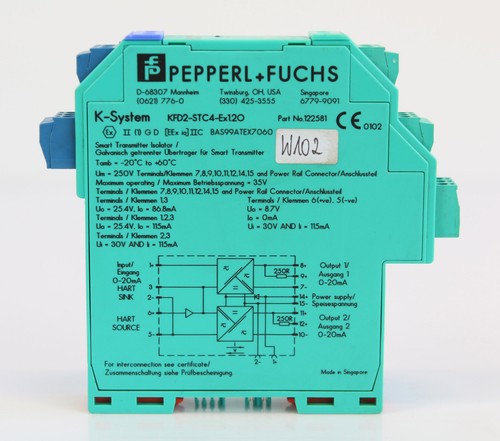 Pepperl + Fuchs KFD2-STC4-EX1.2O Galvanisch getrennter Trennverstärker 122581