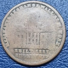 Hard Times Token Merchants Exchange Wall Street New York Circulated #71154