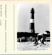 10130093 - 2284 Hoernum Lighthouse and Beach Photo Mounted on Cardboard