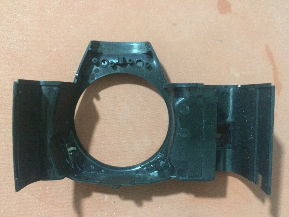 Cubierta Frontal Pentax K-X Con Goma Repuesto Reparación Negro Original Foto 2 de 2