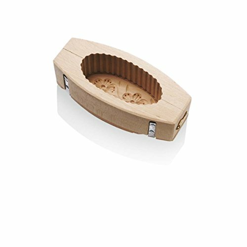 La Bonne Graine BAR104 - Stampo per burro, con incisione di fiori, in (e8d)