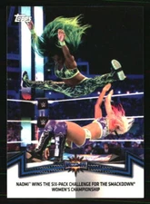 Naomi 2018 Topps WWE Women's Division #SDL-8 WRESTLING Card