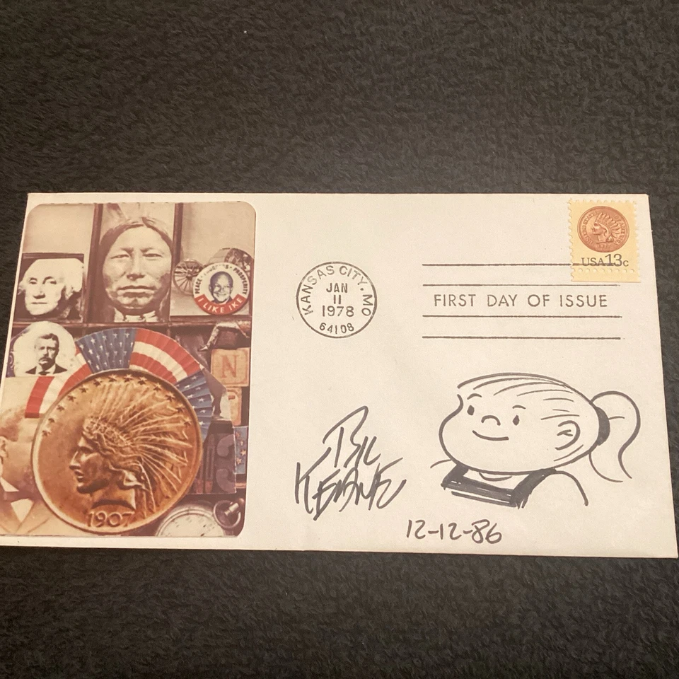 A set of 5 FDC’s with famous 20th century cartoonists autographs - Image 3 of 4