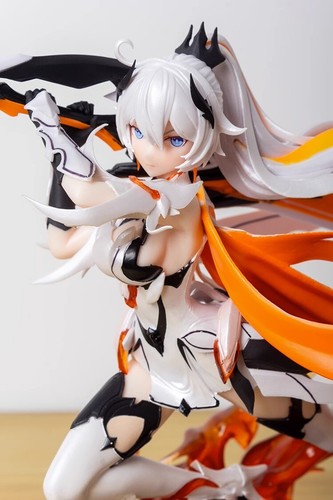 Anime Honkai Impact3 Kiana Kaslana Herrscher of Flamescion PVC Figure Model Toy - Picture 10 of 15