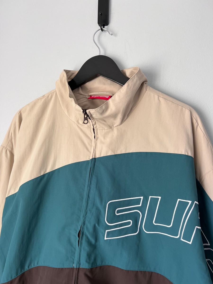 Supreme Curve Track Jacket - Size Large - Brown - NEW | eBay Supreme Curve Track Jacket - Size Large - Brown - NEW | eBay