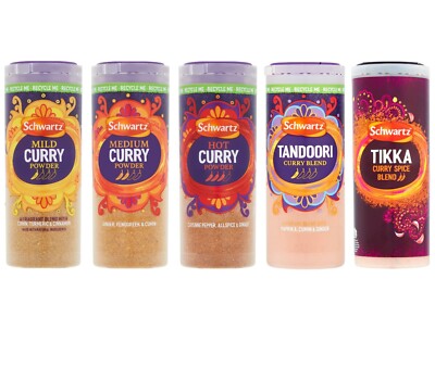 Schwartz Non Spicy Curry Powder Schwartz Curry Powder Mild Medium