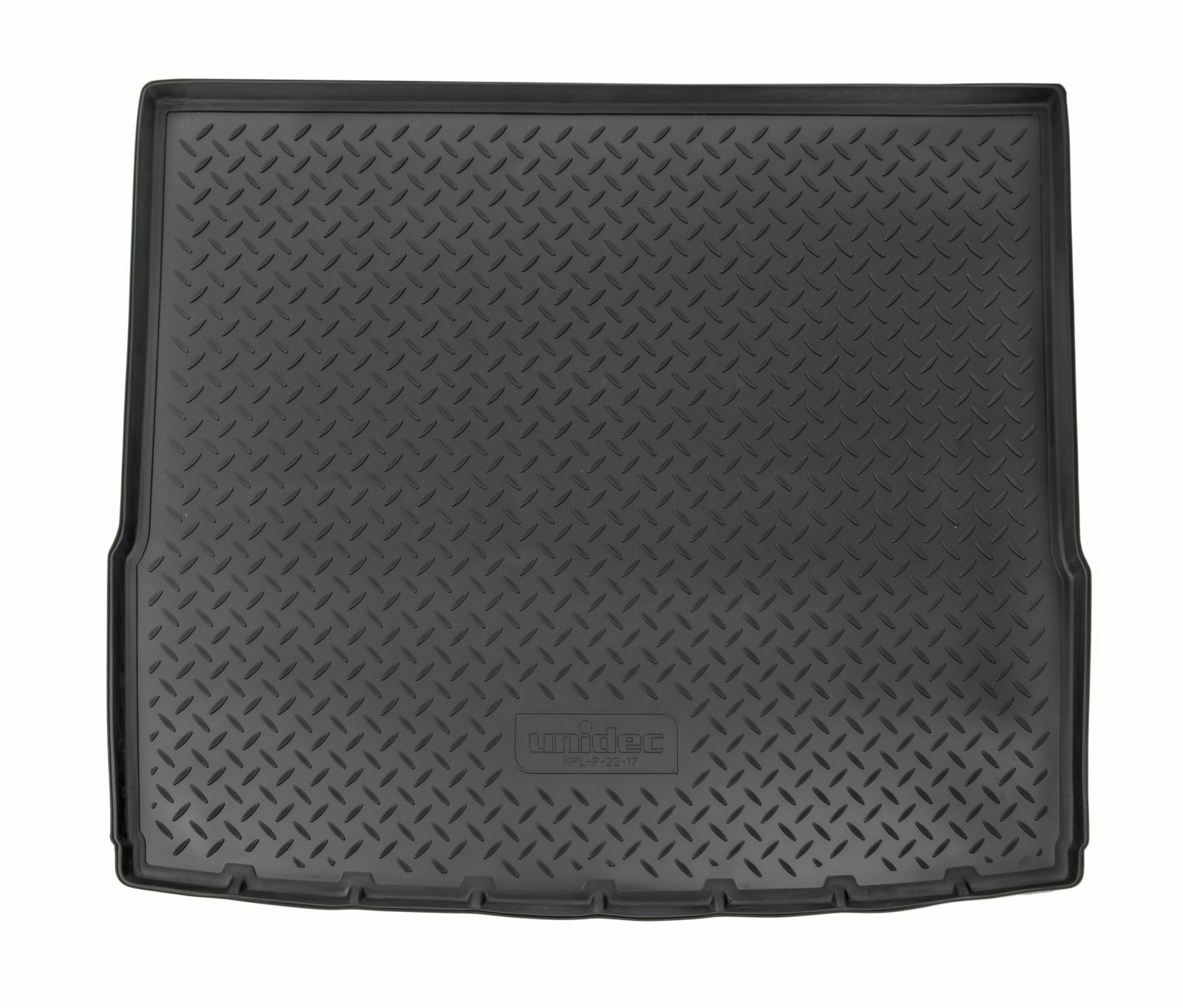 Tapis de coffre en TPE noir sur mesure pour Ford Focus 2 Break 2004-2011