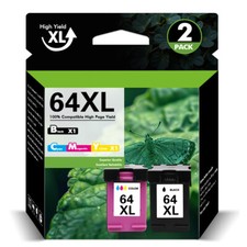 64 XL Ink Cartridge for HP 64XL ENVY 5542 6255 6258 7130 7132 7858 7830 7855 lot