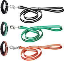 Reflective Leash 48 "- 123 cm and Padded Collar for Dogs up to 71 lb 32kg -New