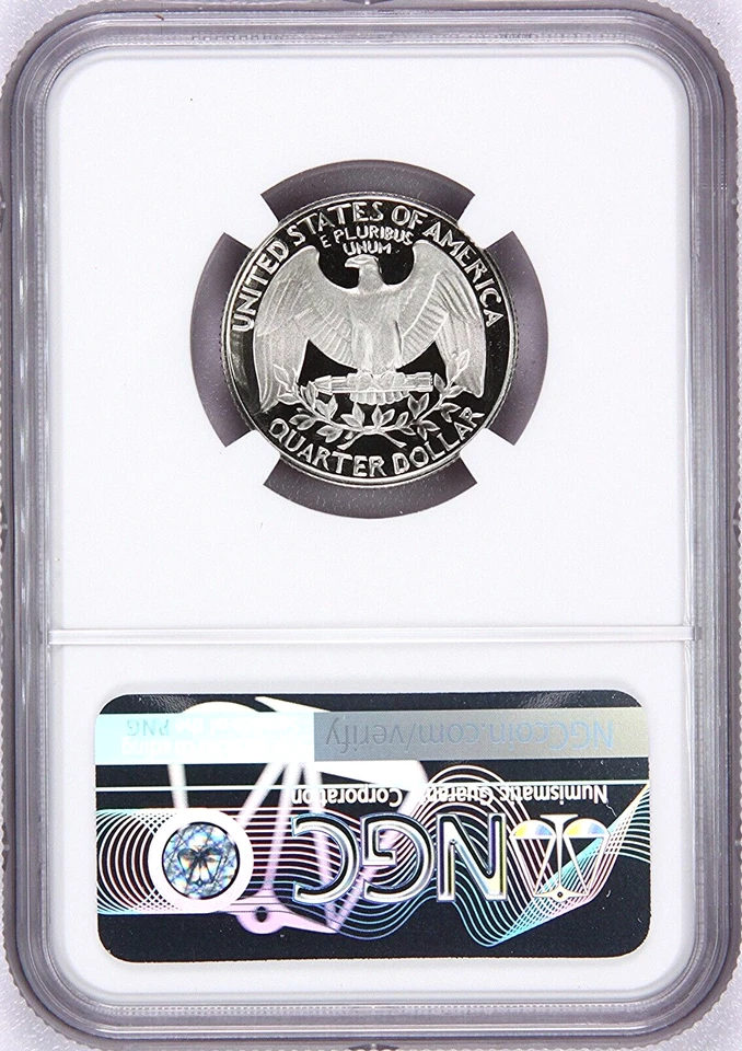 1986-S Proof Washington Quarter, Graded PF70UC by NGC - Registry Quality Coin - Image 2 of 4