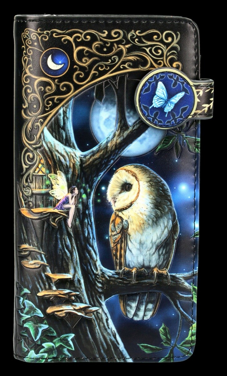 Wallet with Owl - Fairy Tales - Embossed - Lisa Parker Purse
