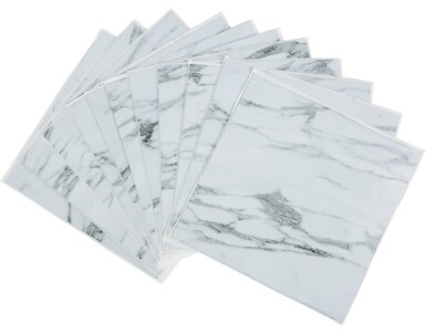 Selbstklebende Bodenfliesen Küche Bad Boden Kunststoff Vinyl Fliesen PVC