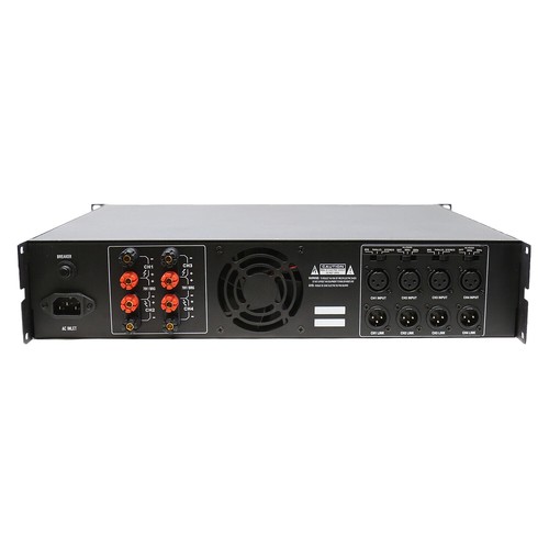 TIC-D4500 Professional D Series 4Ω / 8Ω / 70V 300W X 4 Power Amplifier - Picture 2 of 7