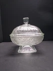 Jeanette Glass Candy Dish With Lid