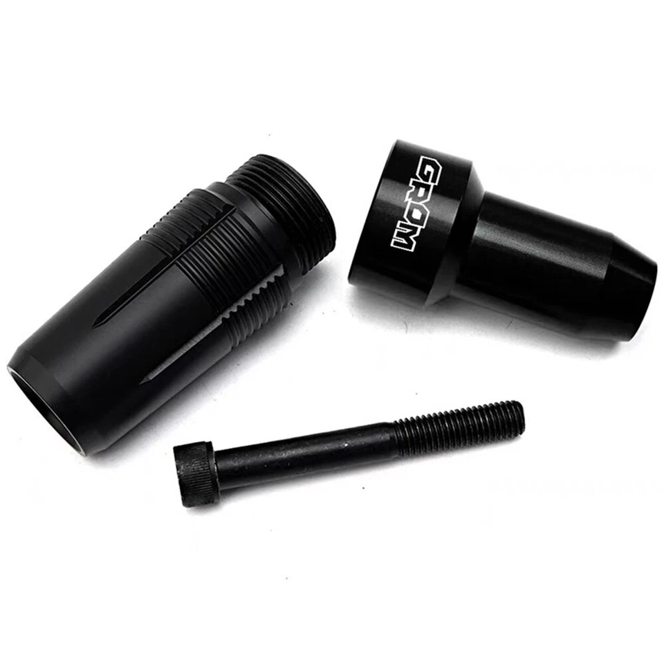 For HONDA GROM MSX125 2014-2023 CNC Exhaust Sliders Crash Pads Frame Protector - Image 3 of 4