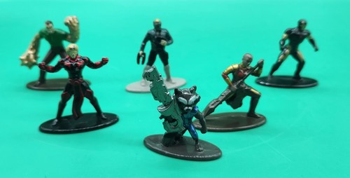 Lot of 6 Jada Toys Marvel super heroes metal figures Jada Toys Iron man more - Picture 2 of 6