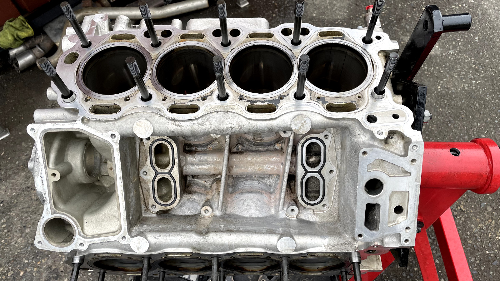 Ferrari 488 GTB Spider engine block (upper and lower) F154CB*315745 OEM