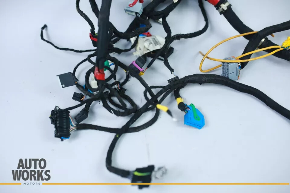 04-08 Maserati Quattroporte M139 Dashboard Dash Wire Wiring Harness 208696 OEM